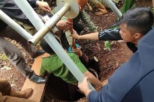 Kịp thời cứu người phụ nữ rơi xuống giếng sâu ở Đắk Lắk