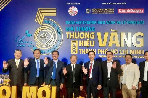 TPHCM vinh danh 29 doanh nghiệp đạt giải Thương hiệu Vàng 2024