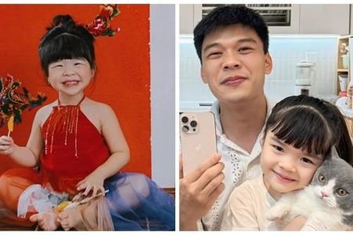 Con gái đáng yêu gây sốt của Trung 'Ruồi'
