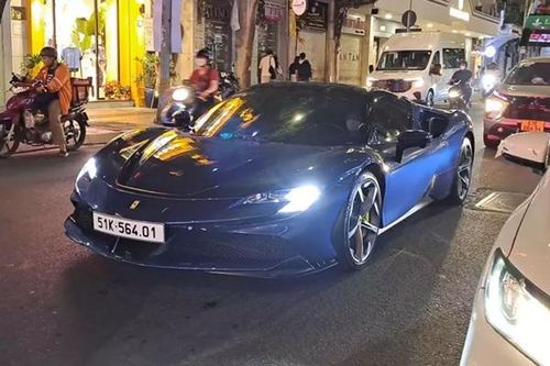 Ferrari SF90 Spider gần 55 tỷ của Cường Đô la 'tái xuất'
