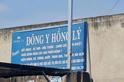Phòng khám đông y sai phạm, không hợp tác làm việc với cơ quan chức năng