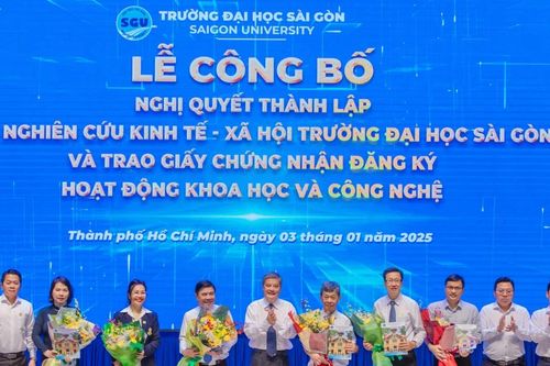 Trường Đại học Sài Gòn thành lập Viện Nghiên cứu Kinh tế - Xã hội