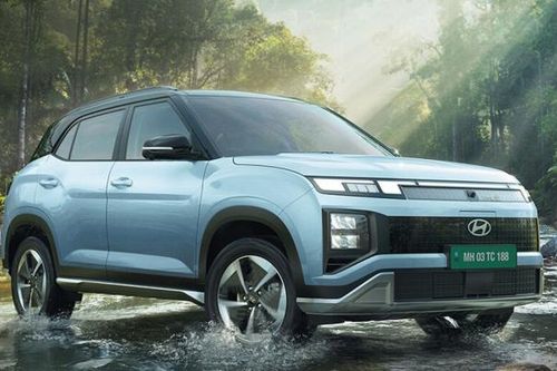 Hyundai Creta Electric thuần điện chính thức lộ diện, sạc một lần chạy được 473 km