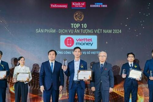 Viettel Money được vinh danh trong Top 10 Sản phẩm - Dịch vụ Tin dùng Việt Nam 2024