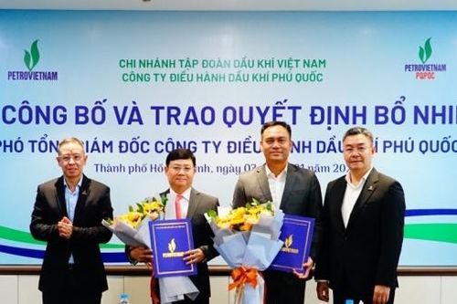 Trao quyết định bổ nhiệm Phó Tổng Giám đốc PQPOC