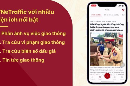 VNeTraffic-Kênh giao tiếp giữa công dân và lực lượng Cảnh sát giao thông