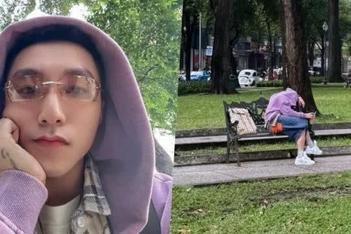 Sơn Tùng hẹn fan cafe bệt Nhà thờ Đức Bà, tư thế 'gục ngã' trên ghế của nam ca sĩ gây bão mạng xã hội