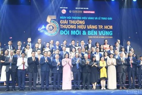 29 doanh nghiệp đoạt giải Thương hiệu Vàng TP. Hồ Chí Minh