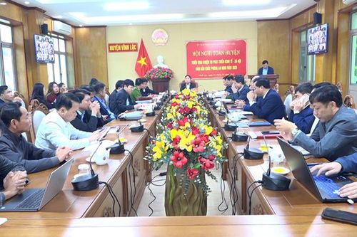 Vĩnh Lộc triển khai nhiệm vụ phát triển kinh tế - xã hội, quốc phòng - an ninh năm 2025