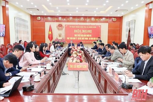 Thị xã Nghi Sơn triển khai nhiệm vụ năm 2025