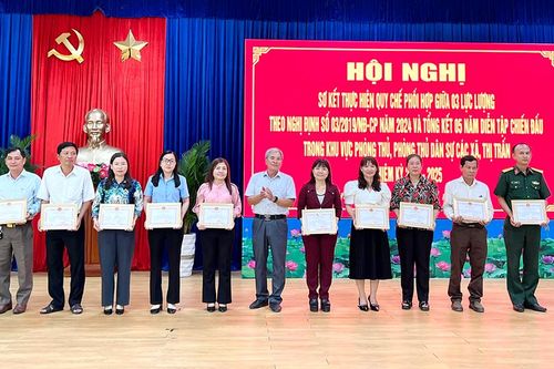 An Phú tổng kết 5 năm diễn tập chiến đấu trong khu vực phòng thủ