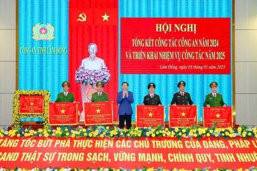 Công an Lâm Đồng thực hiện tốt các phong trào thi đua trong năm 2024
