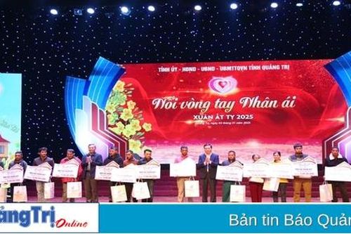 Chương trình 'Nối vòng tay nhân ái' xuân Ất Tỵ - 2025