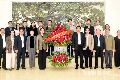 Thường trực Tỉnh ủy chúc mừng Ban Nội chính Tỉnh ủy
