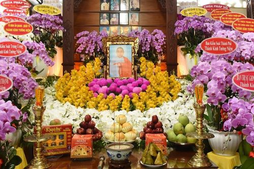 Lễ tưởng niệm Ni trưởng Thích nữ Như Đức - Cố vấn Phân ban Ni giới T.Ư
