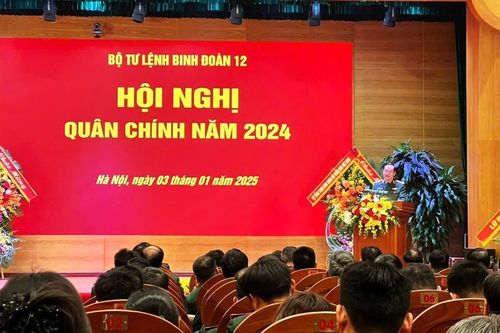 Hội nghị Quân chính Binh đoàn 12: Tập trung cho kế hoạch cao điểm năm 2025