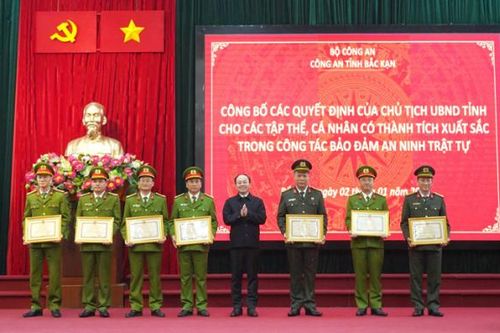 Công an tỉnh Bắc Kạn kéo giảm 24% tội phạm về trật tự xã hội