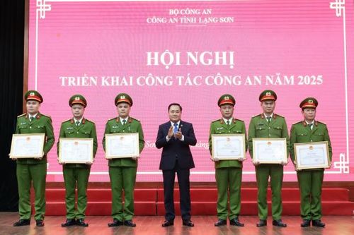 Công an tỉnh Lạng Sơn triển khai công tác năm 2025