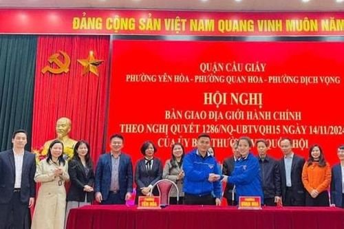 Quận Cầu Giấy: Chưa phát sinh vướng mắc khi điều chỉnh địa giới hành chính