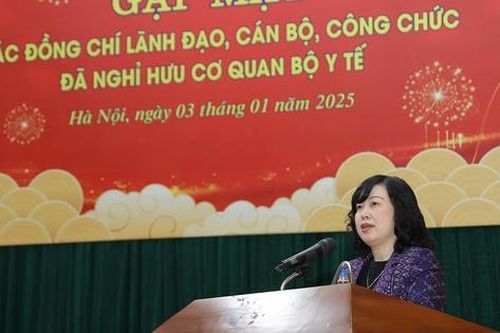 Bộ Y tế gặp mặt, chúc Tết cán bộ hưu trí dịp Xuân Ất Tỵ