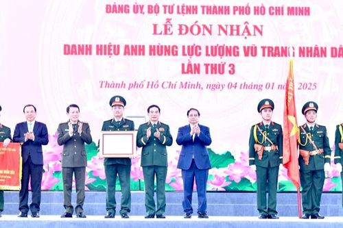 Tiếp tục kế thừa và phát huy truyền thống anh hùng của Lực lượng vũ trang Thành phố Hồ Chí Minh