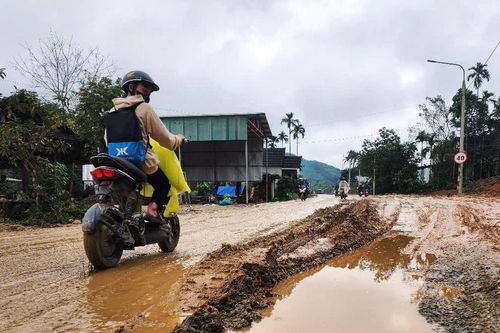 'Ẩn họa' trên tuyến đường thuộc dự án liên kết vùng miền Trung tỉnh Quảng Nam