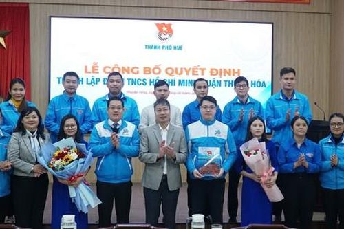 Thành lập các Quận, Huyện Đoàn mới tại Huế