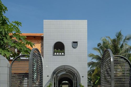 Ấn tượng với nhà 2 tầng cho vợ chồng trẻ, chi phí 1,3 tỷ đồng