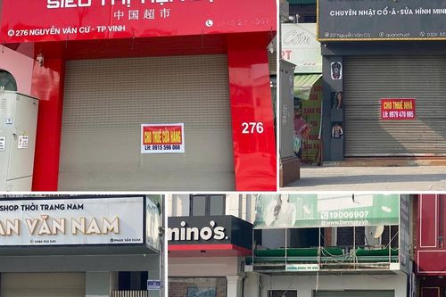 Nhiều hộ kinh doanh tại TP. Vinh trả mặt bằng dịp giáp Tết