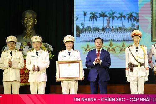 Phòng Cảnh sát Hình sự Công an Hà Tĩnh được phong tặng Anh hùng LLVTND