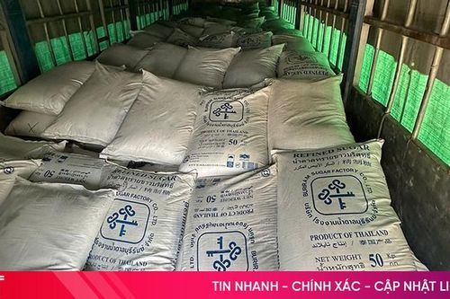 Phát hiện xe tải chở 35 tấn đường trắng không rõ nguồn gốc