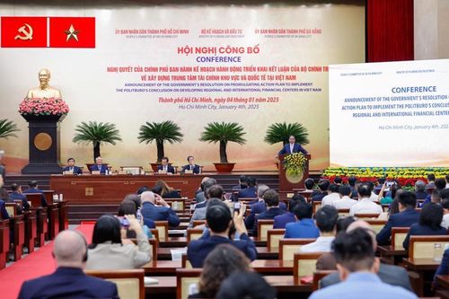 Chính phủ thực hiện 49 nhóm nhiệm vụ, giải pháp để xây dựng trung tâm tài chính quốc tế