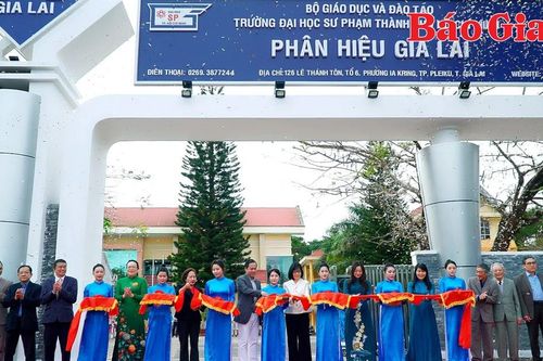 Phân hiệu Trường Đại học Sư phạm TP. Hồ Chí Minh tại Gia Lai chính thức đi vào hoạt động
