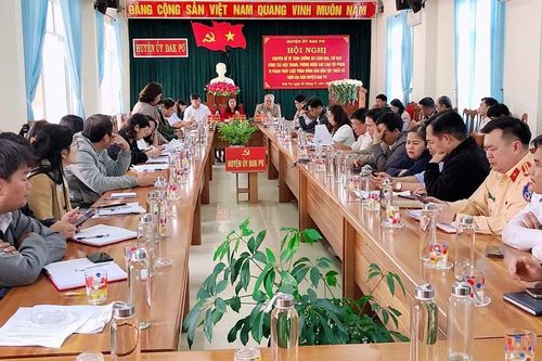 Đak Pơ: 71 đại biểu dự hội nghị chuyên đề đấu tranh phòng ngừa các loại tội phạm