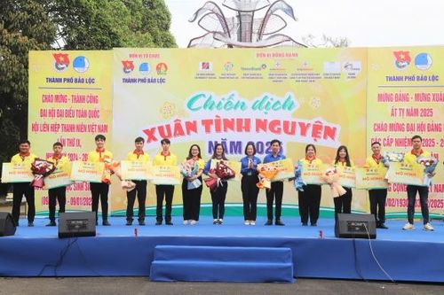 Tuổi trẻ Bảo Lộc tổ chức Chương trình Xuân tình nguyện 2025