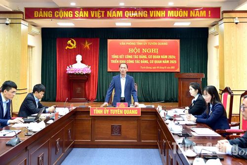Văn phòng Tỉnh ủy tăng cường đổi mới, bám sát chỉ đạo, phấn đấu hoàn thành nhiệm vụ năm 2025