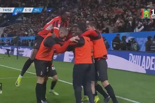 AC Milan đánh bại Juventus 2-1 giành vé vào chung kết
