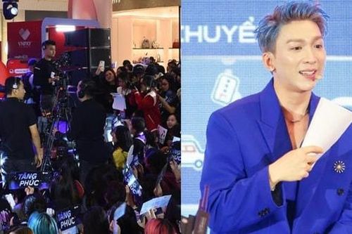 Tăng Phúc visual 'cực bén', 'trổ tài' làm streamer tại sự kiện VNPAY Super Sale