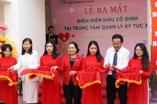 Khánh thành điểm hiến máu cố định cho sinh viên ĐHQG TP. HCM