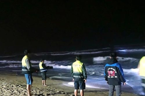 Cứu du khách đuối nước, nhân viên cứu hộ bị sóng cuốn mất tích