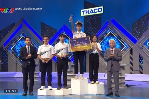 Nam sinh Hà Nội giành vé vào trận thi quý Olympia