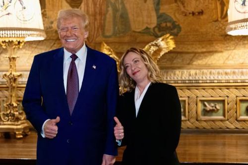 Thủ tướng Ý Giorgia Meloni đến gặp Tổng thống đắc cử Mỹ Donald Trump