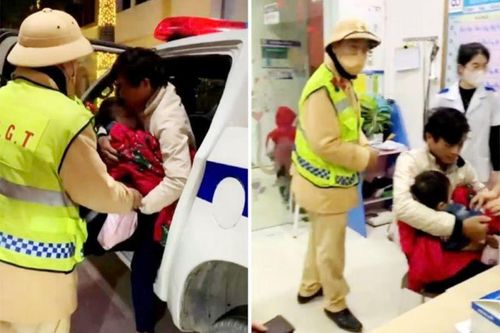 CSGT Nghệ An kịp thời hỗ trợ cứu bé trai trong tình trạng nguy kịch