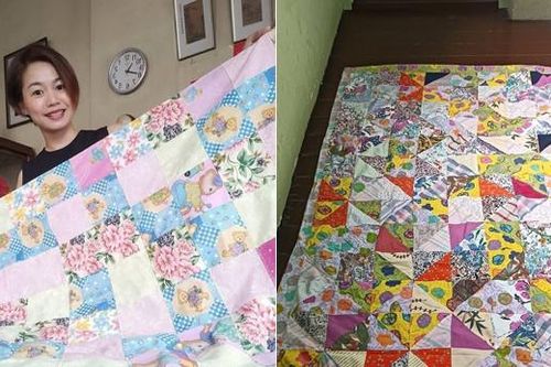 Những chiếc chăn may từ vải vụn của mẹ chồng đã khuất khiến nàng dâu cảm động