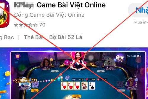 Apple và Google đã gỡ 384 game không phép, game cờ bạc phát hành vào Việt Nam