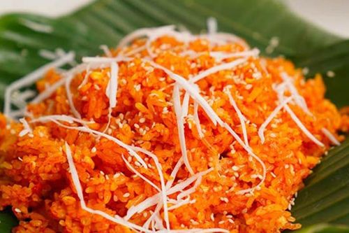 Cách nấu xôi gấc thơm dẻo, dễ làm tại nhà