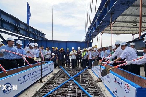 Sóc Trăng: Hợp long cầu Đại Ngãi 2 nối thông toàn tuyến Quốc Lộ 60