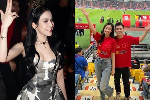 Sao Việt vỡ òa khi Việt Nam vô địch ASEAN Cup: Đỗ Mỹ Linh qua Thái Lan cổ vũ, Diệp Lâm Anh 'đi bão'