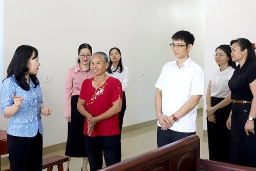 Xuân về trong những ' Ngôi nhà dân vận'