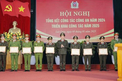 Công an tỉnh Lai Châu triển khai công tác năm 2025